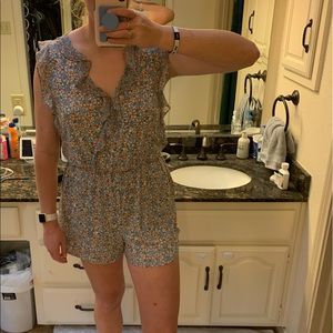 BCBG floral romper